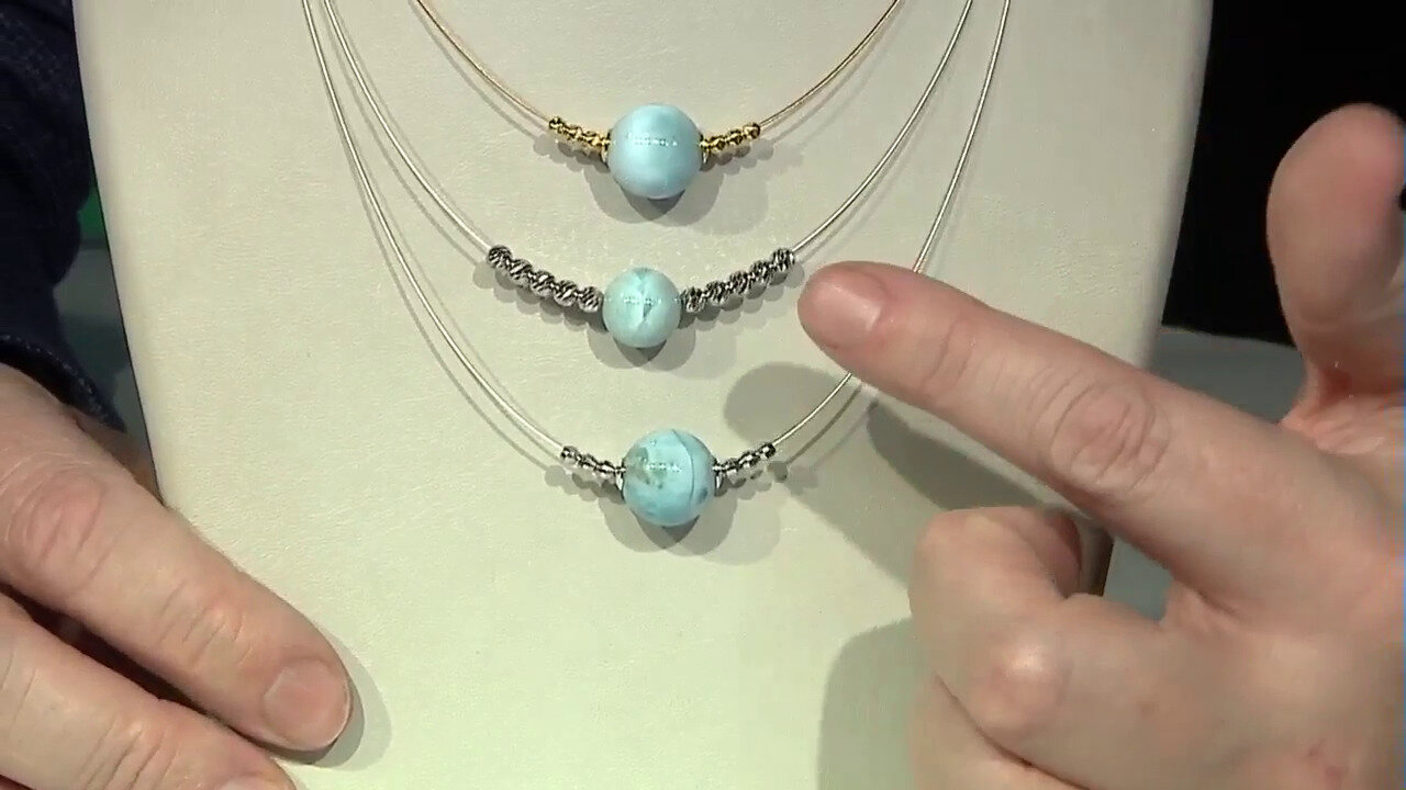 Video Larimar Necklace