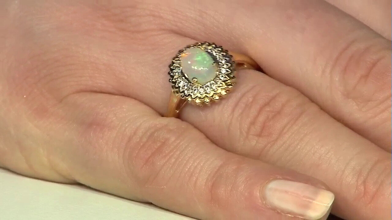 Video Welo Opal Silver Ring