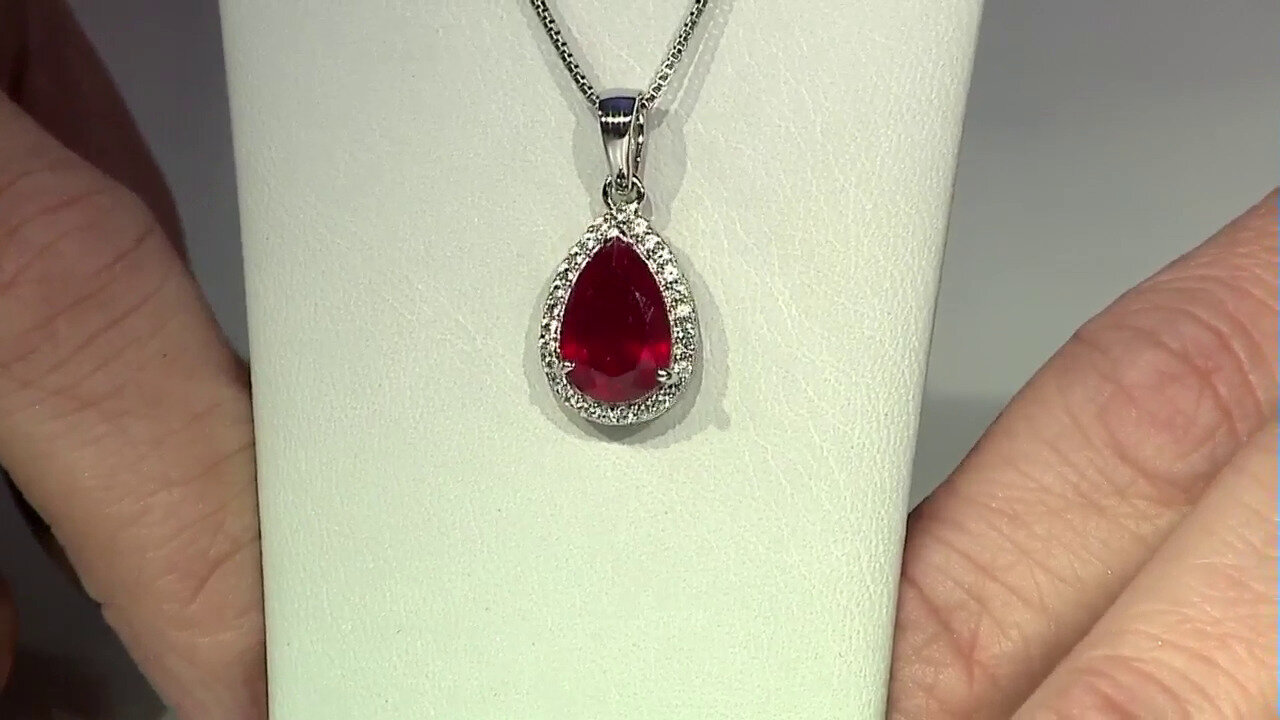 Video Madagascar Ruby Silver Pendant