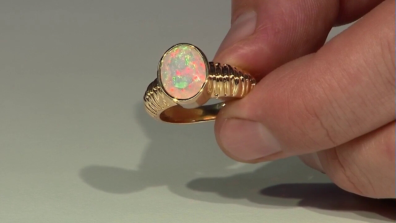 Video Welo Opal Silver Ring (de Melo)