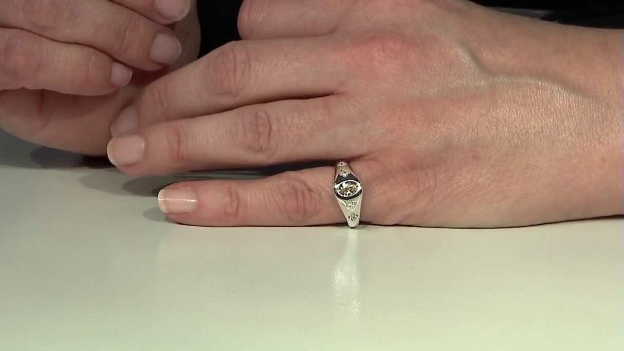 Video Imperial Topaz Silver Ring (Pallanova)