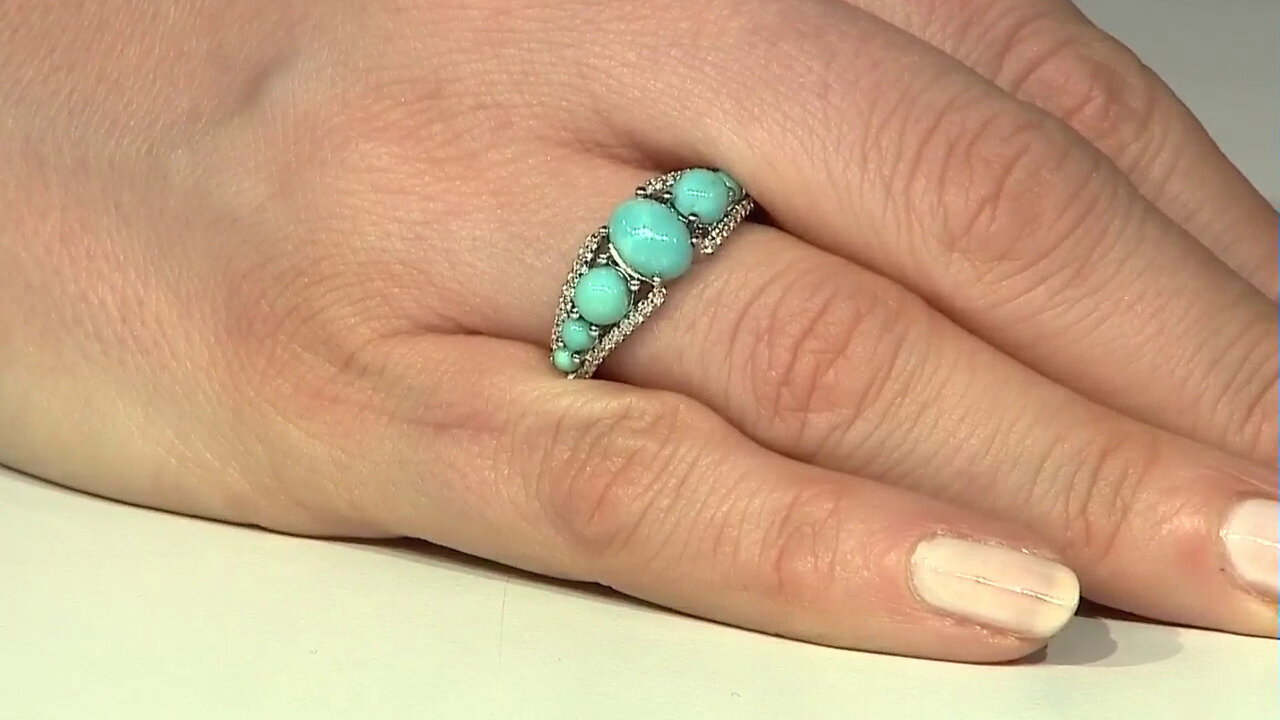 Video Campitos Turquoise Silver Ring (Faszination Türkis)