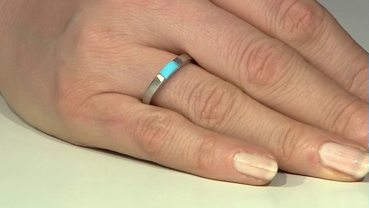 Video Sleeping Beauty Turquoise Silver Ring (Faszination Türkis)