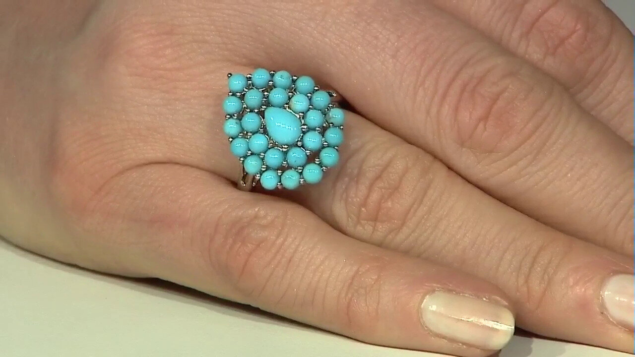 Video Sleeping Beauty Turquoise Silver Ring (Faszination Türkis)