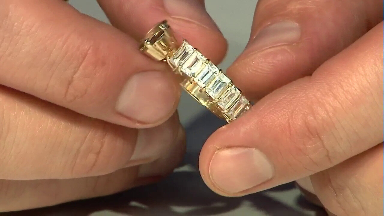 Video Bague en or et Tanzanite jaune non chauffée  (Adela Gold)