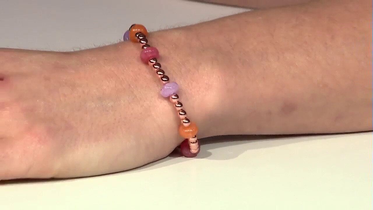 Video Brazalete con Cuarzo naranja