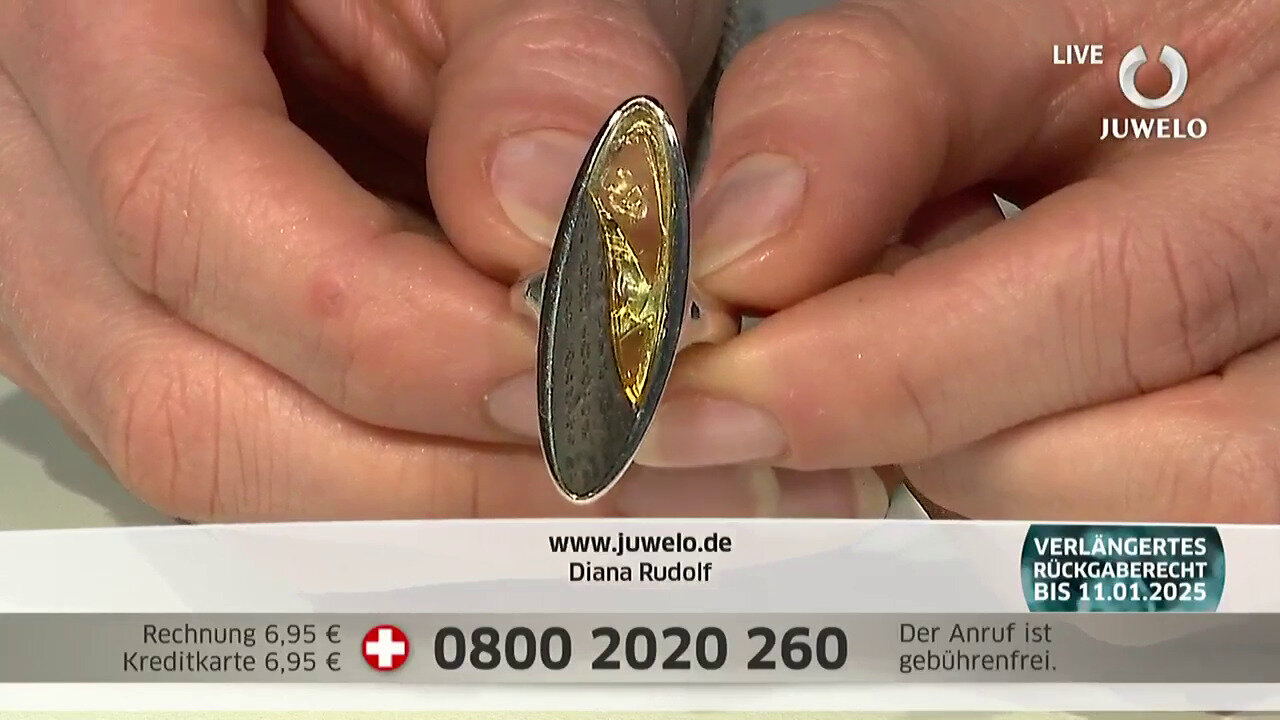 Video Multi Gem Silver Ring (dagen)