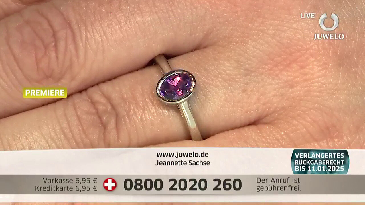 Video Moroccan Amethyst Silver Ring