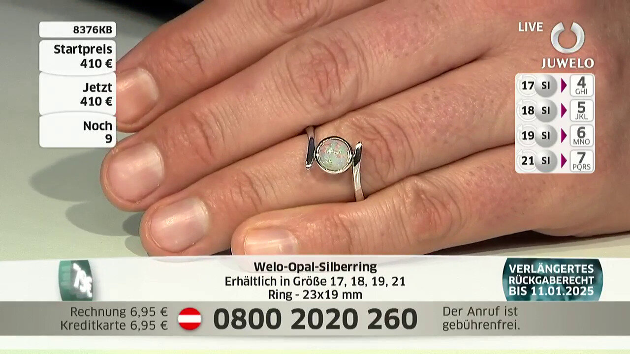 Visualizza l‘ultima asta di gioielli in Tv