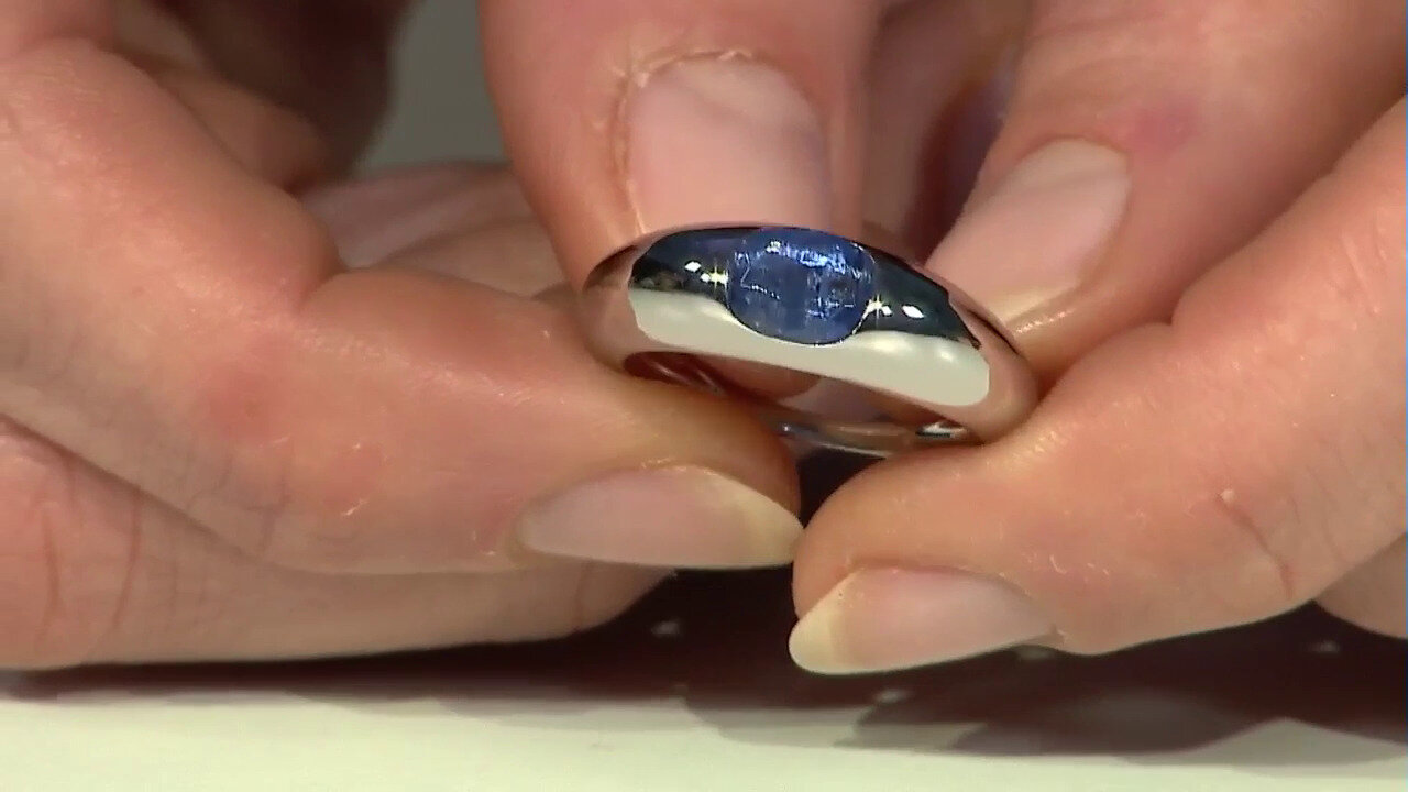 Video Nepal Kyanite Silver Ring