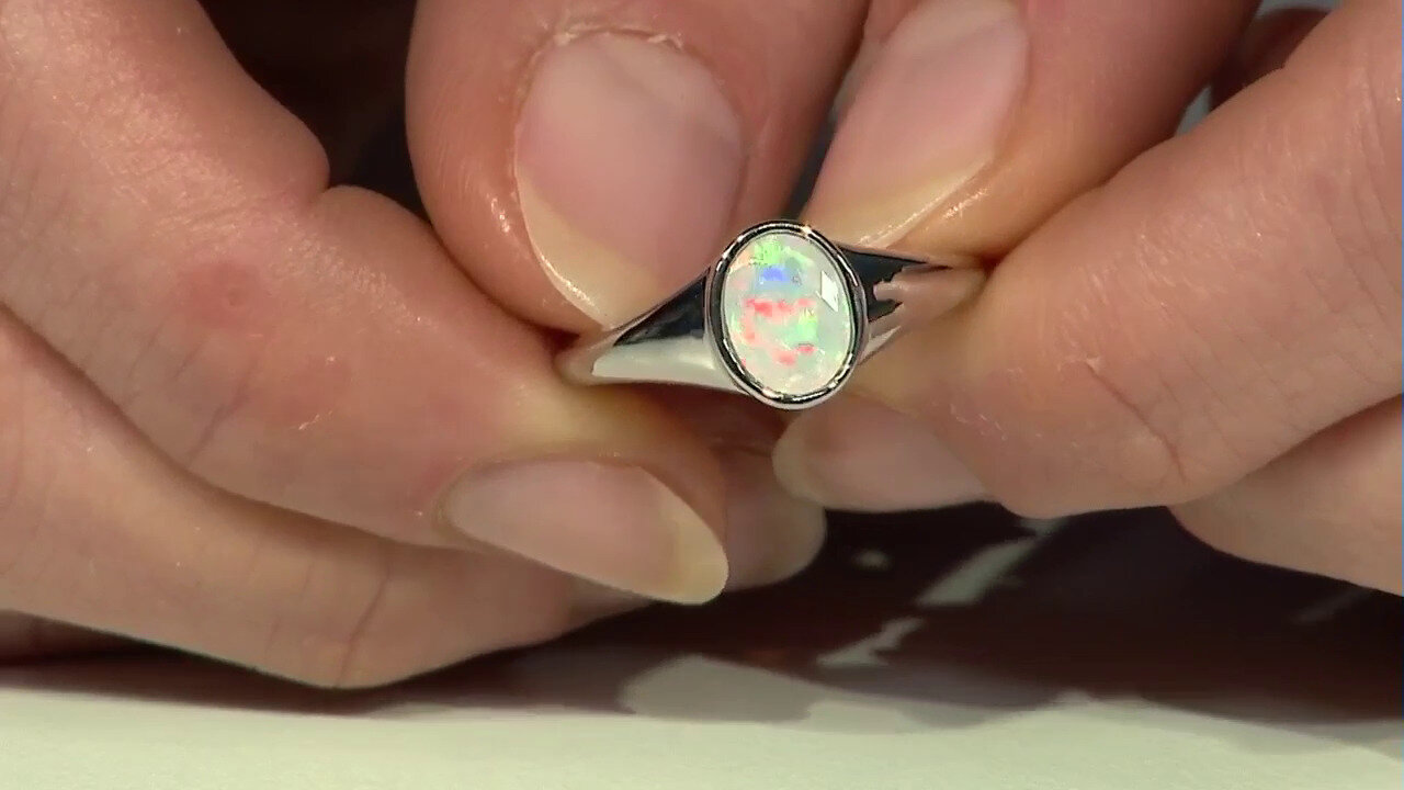 Video Welo Opal Silver Ring