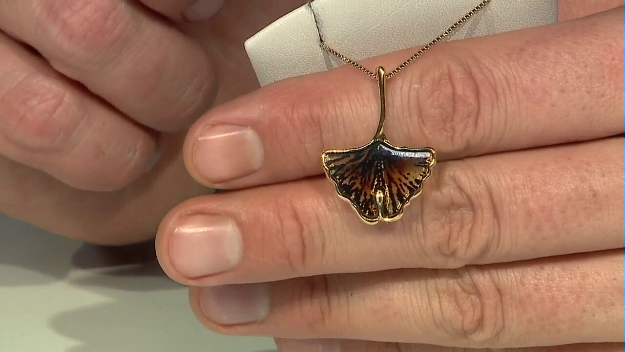 Video Baltic Amber Silver Pendant (dagen)