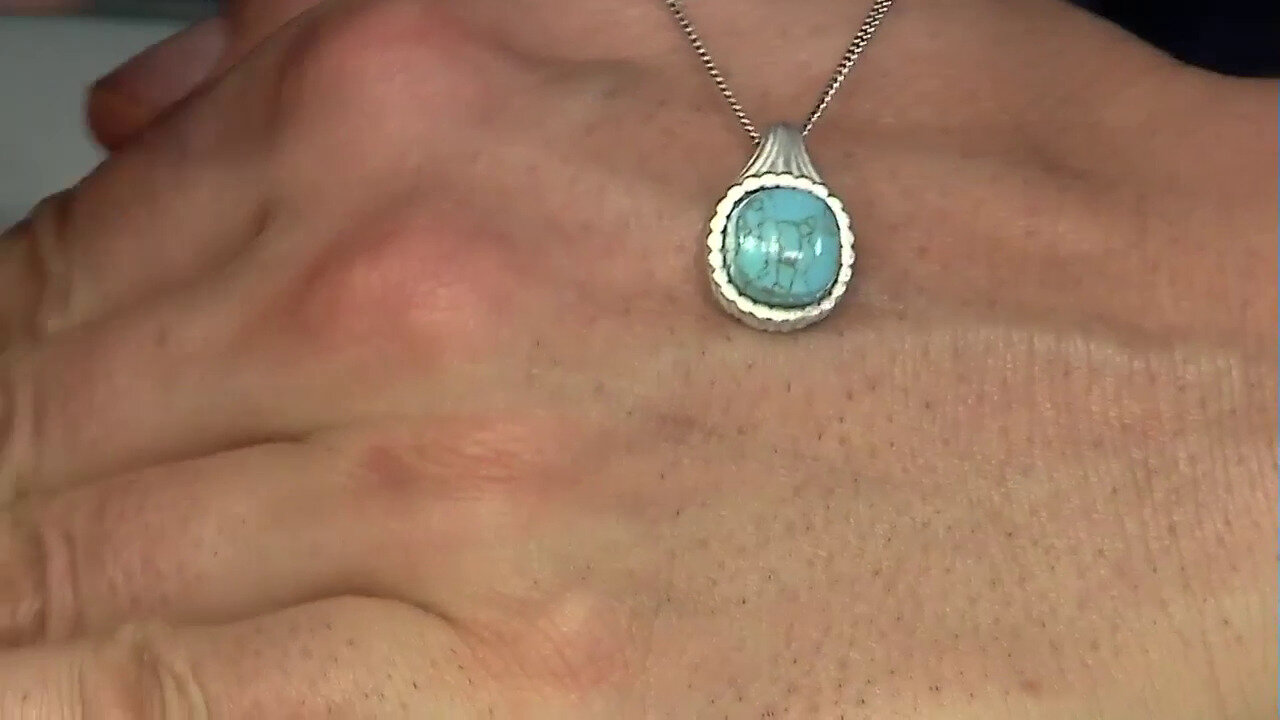 Video Turquoise Silver Pendant (dagen)