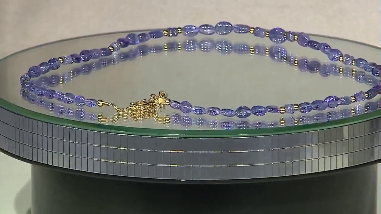 Video Tanzanite Silver Necklace