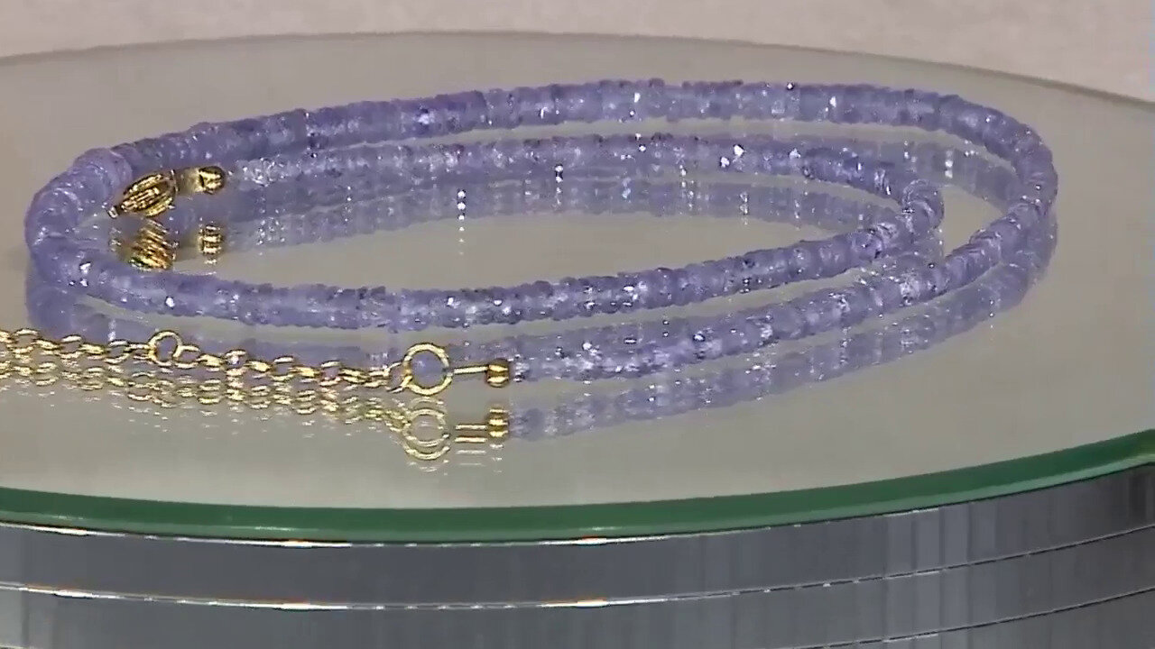 Video Tanzanite Silver Necklace