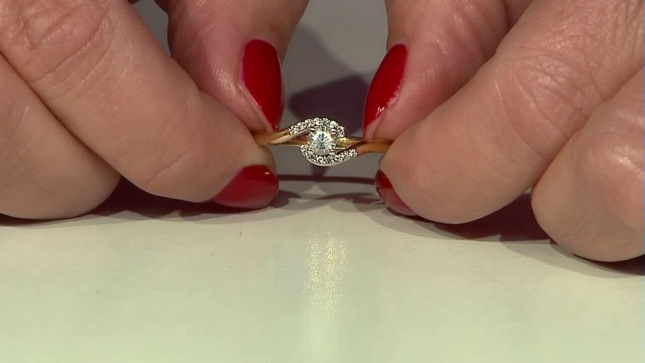 Video Zircon Silver Ring