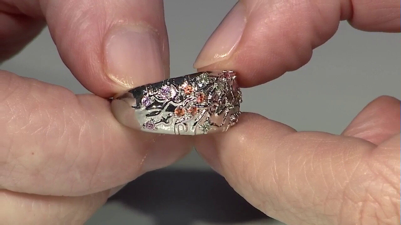 Video Bague en argent et Saphir (SAELOCANA)