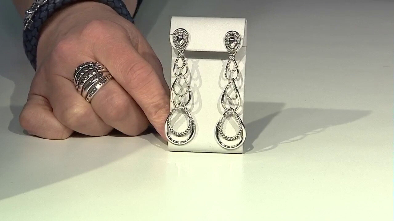 Video Silver Earrings (Desert Chic)