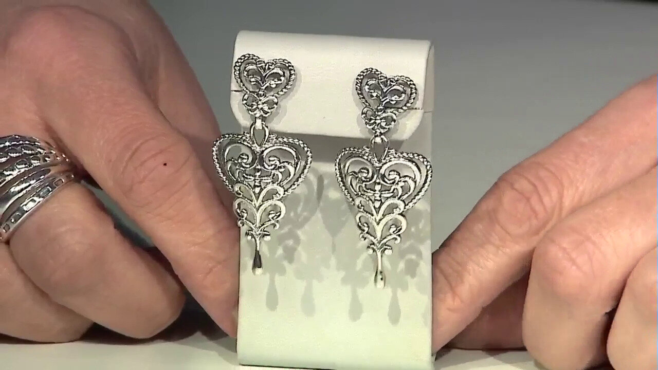 Video Silver Earrings (Desert Chic)