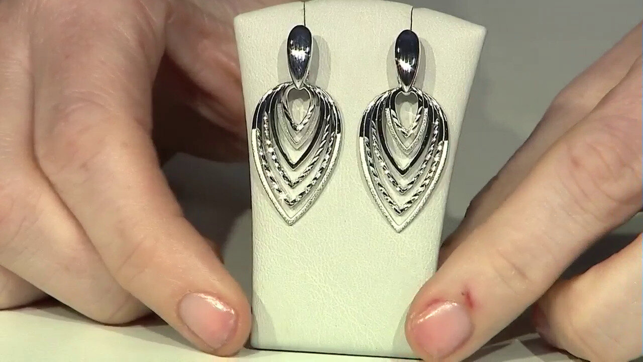 Video Boucles d'oreilles en argent