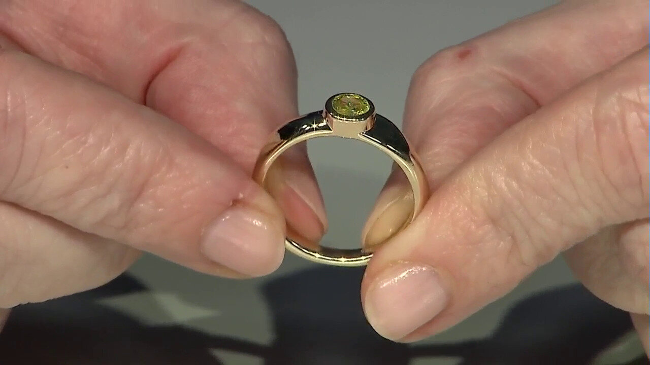 Video Gouden ring met een Sfeen (de Melo)