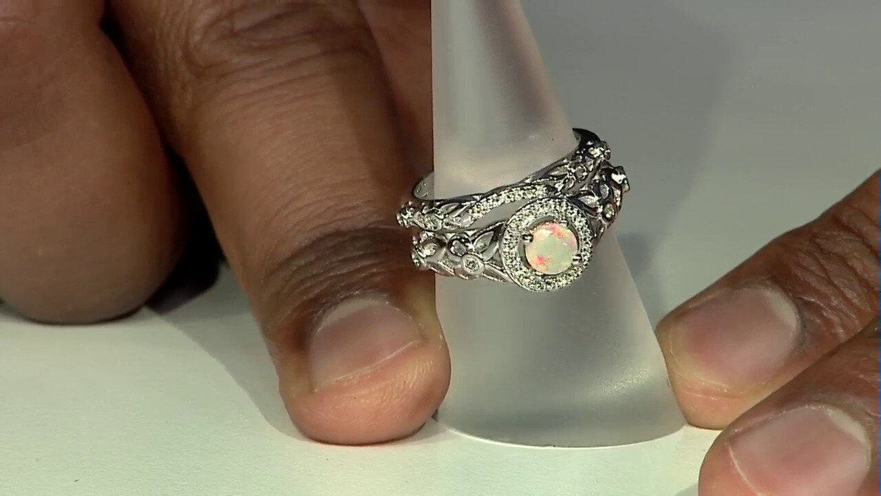 Video Welo Opal Silver Ring