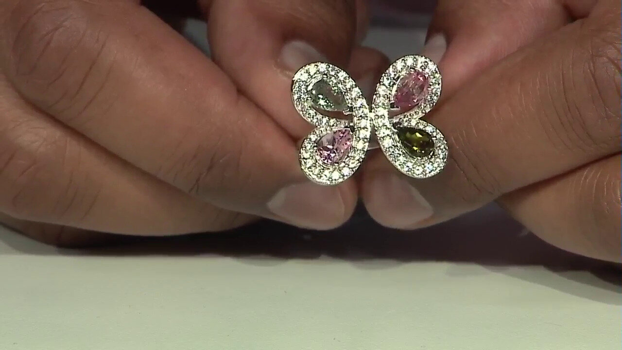 Video Bague en argent et Tourmaline