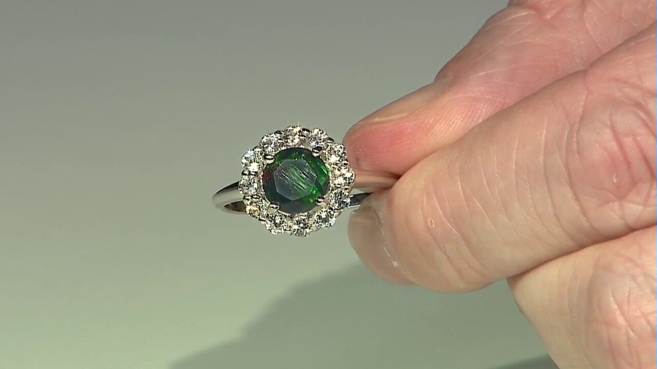 Video Mezezo Opal Silver Ring