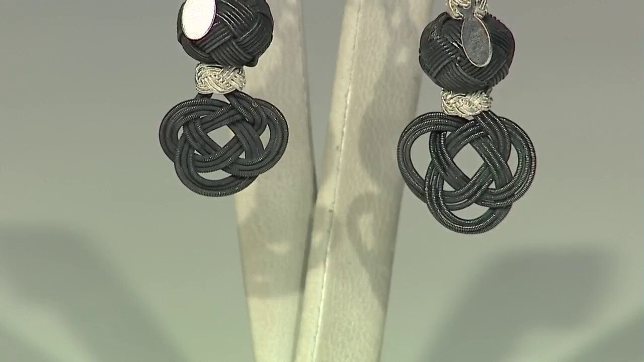 Video Silver Earrings