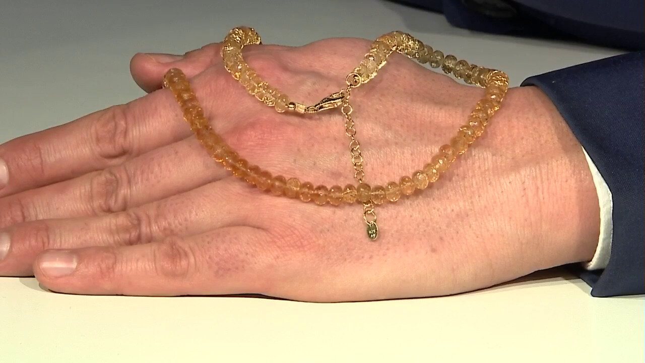 Video Imperial Topaz Silver Necklace