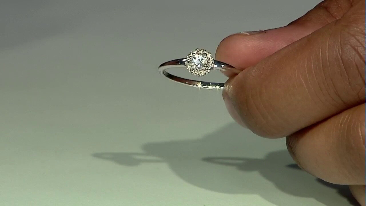 Video Zircon Silver Ring