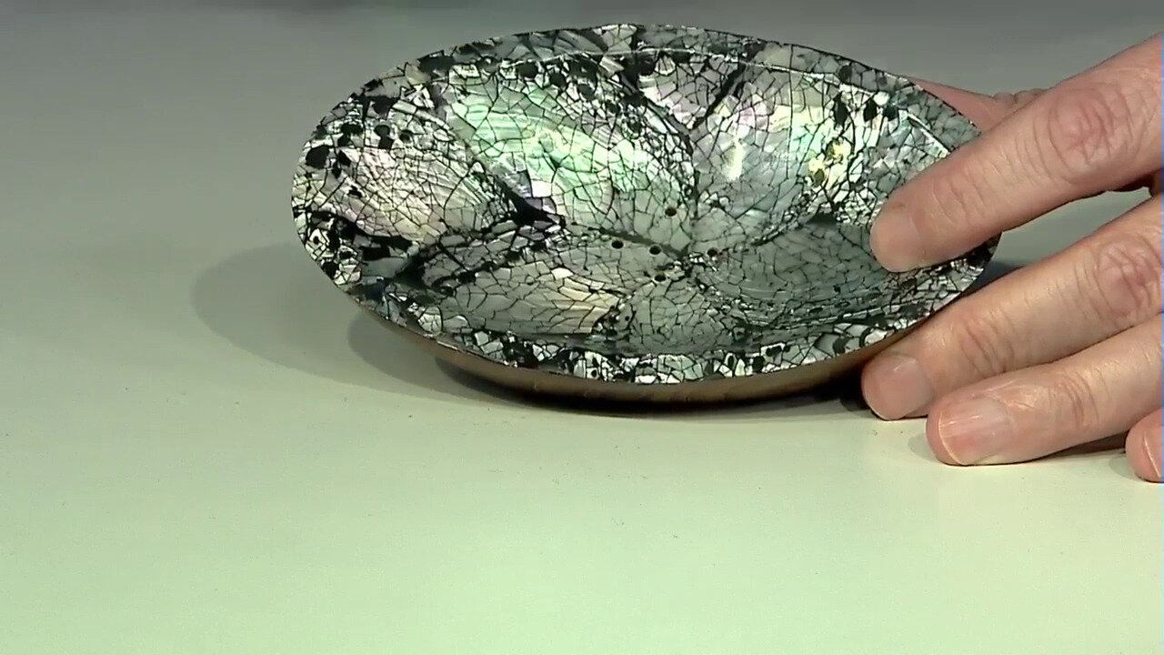 Video Accessory with Abalone Shell (Bali Barong)