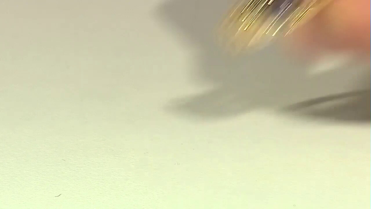 Video 9K I2 Champagne Diamond Gold Ring (Ornaments by de Melo)