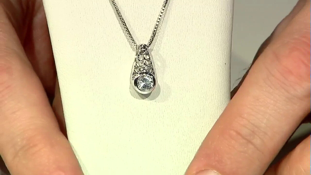 Video 9K Zircon Gold Pendant (Ornaments by de Melo)