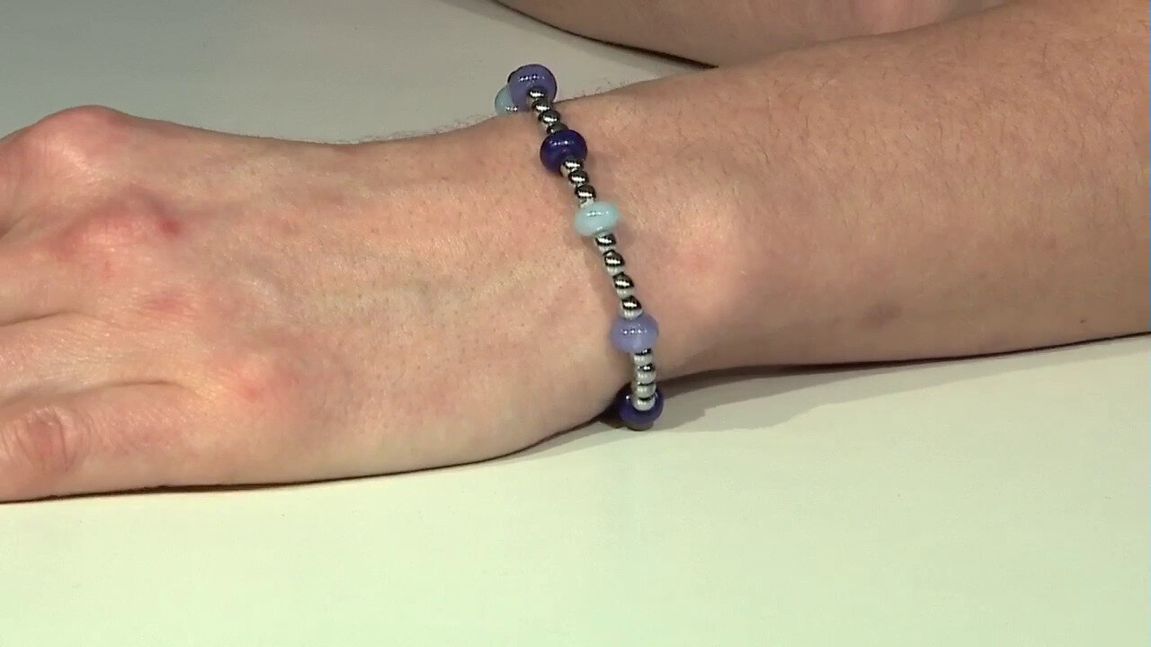 Video Purple quartz Bracelet