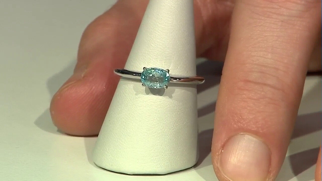 Video Ratanakiri Zircon Silver Ring