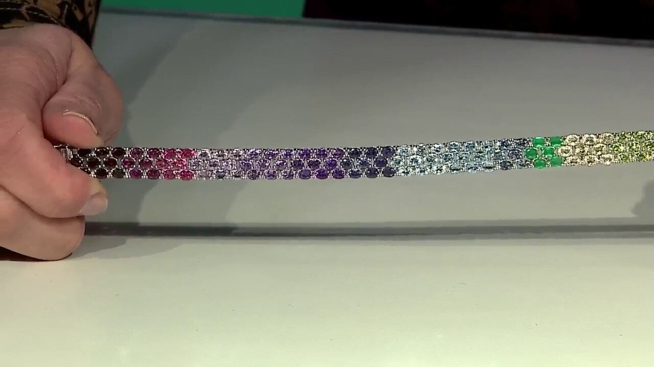 Video Bracelet en argent et Améthyste