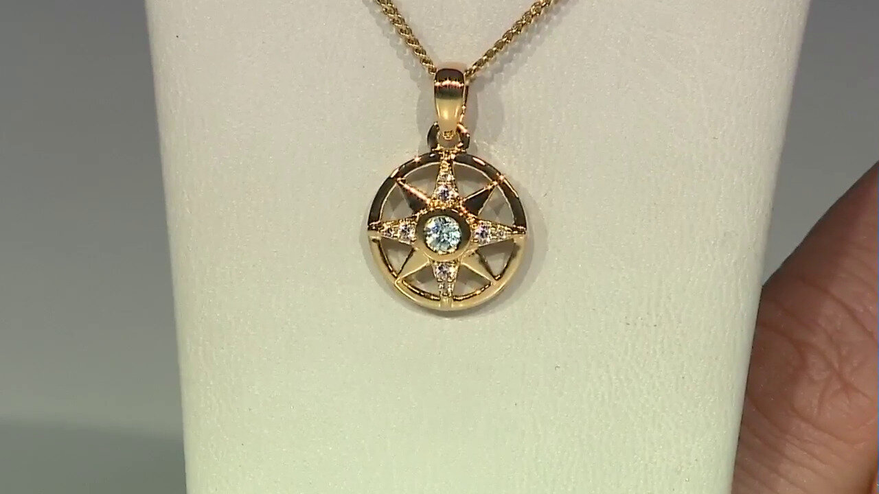 Video Ratanakiri Zircon Silver Pendant