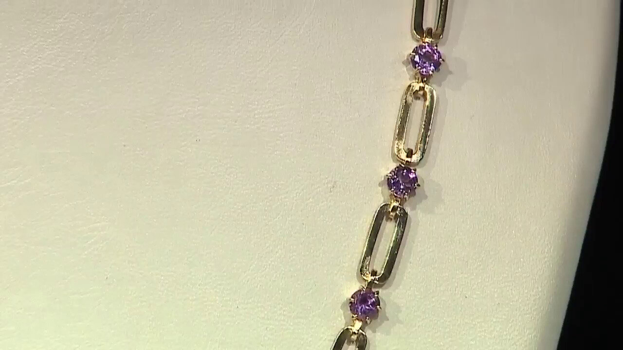 Video Collana in argento con Ametista