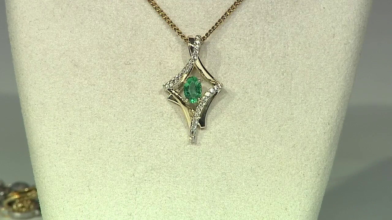 Video Sambia-Smaragd-Goldanhänger (Rifkind 1894 Collection)