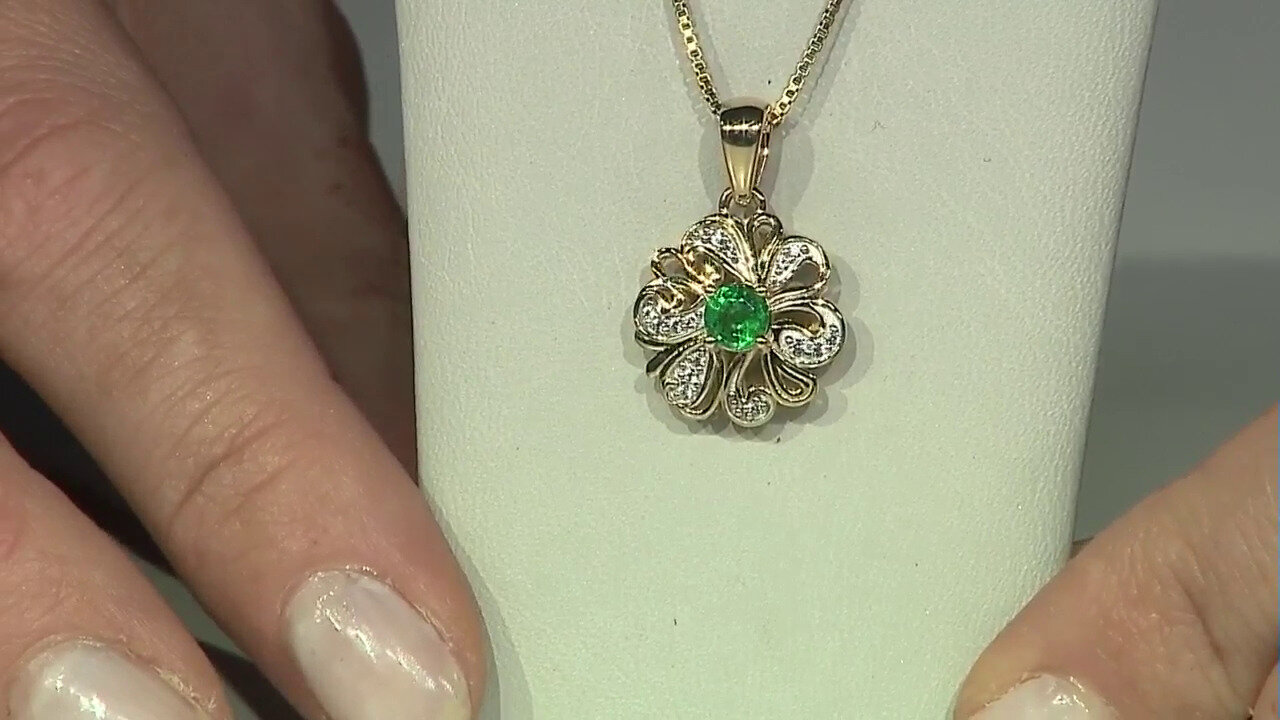 Video Sambia-Smaragd-Goldanhänger (Rifkind 1894 Collection)