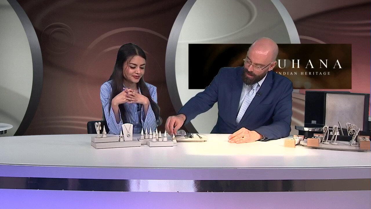 Video Anello in oro con Citrino Madeira (SUHANA)