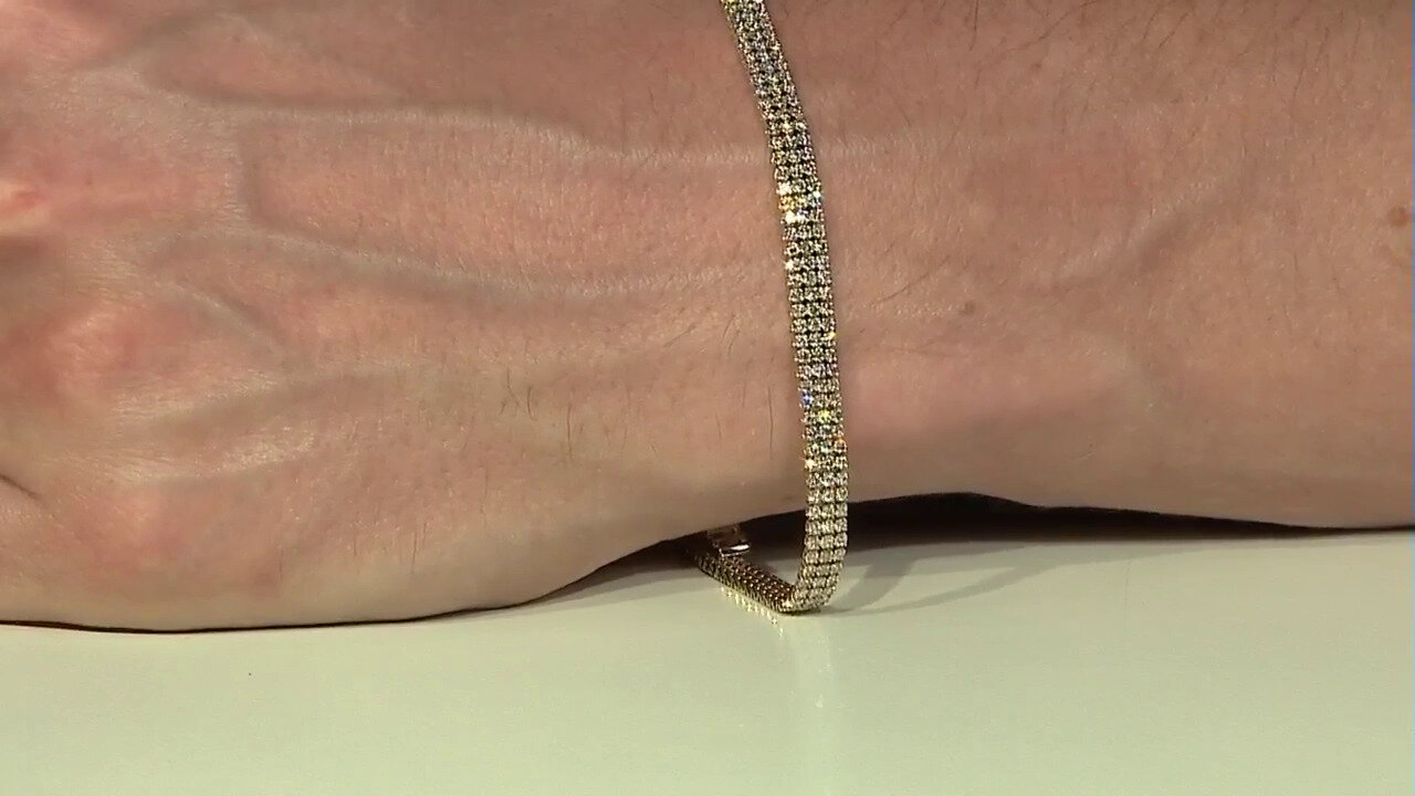 Video Brazalete en oro con Diamante I1 (H)  (CIRARI)