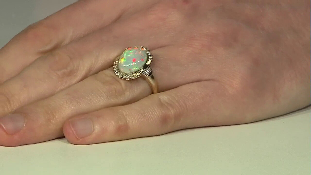 Video 14K Welo Opal Gold Ring (CIRARI)