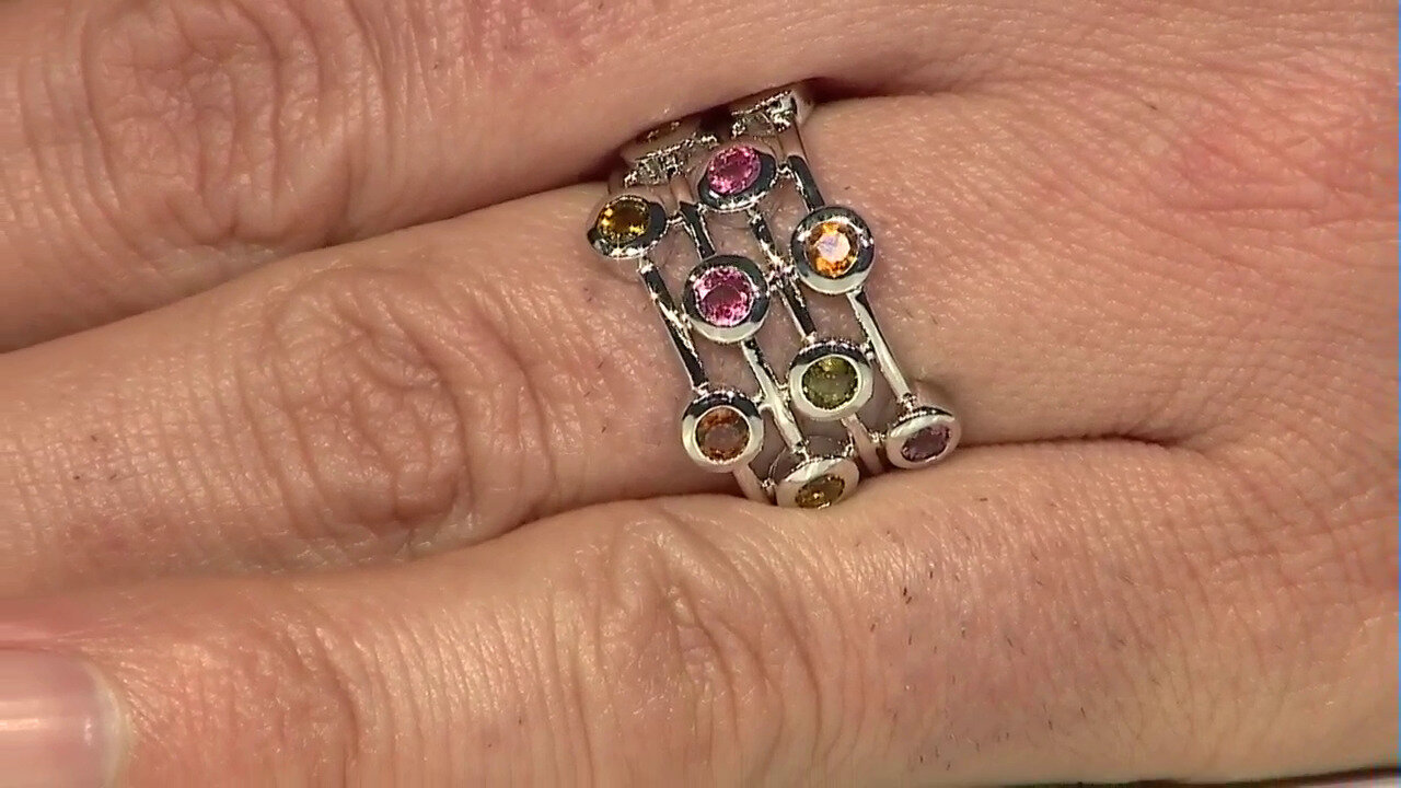 Video Anillo en plata con Turmalina