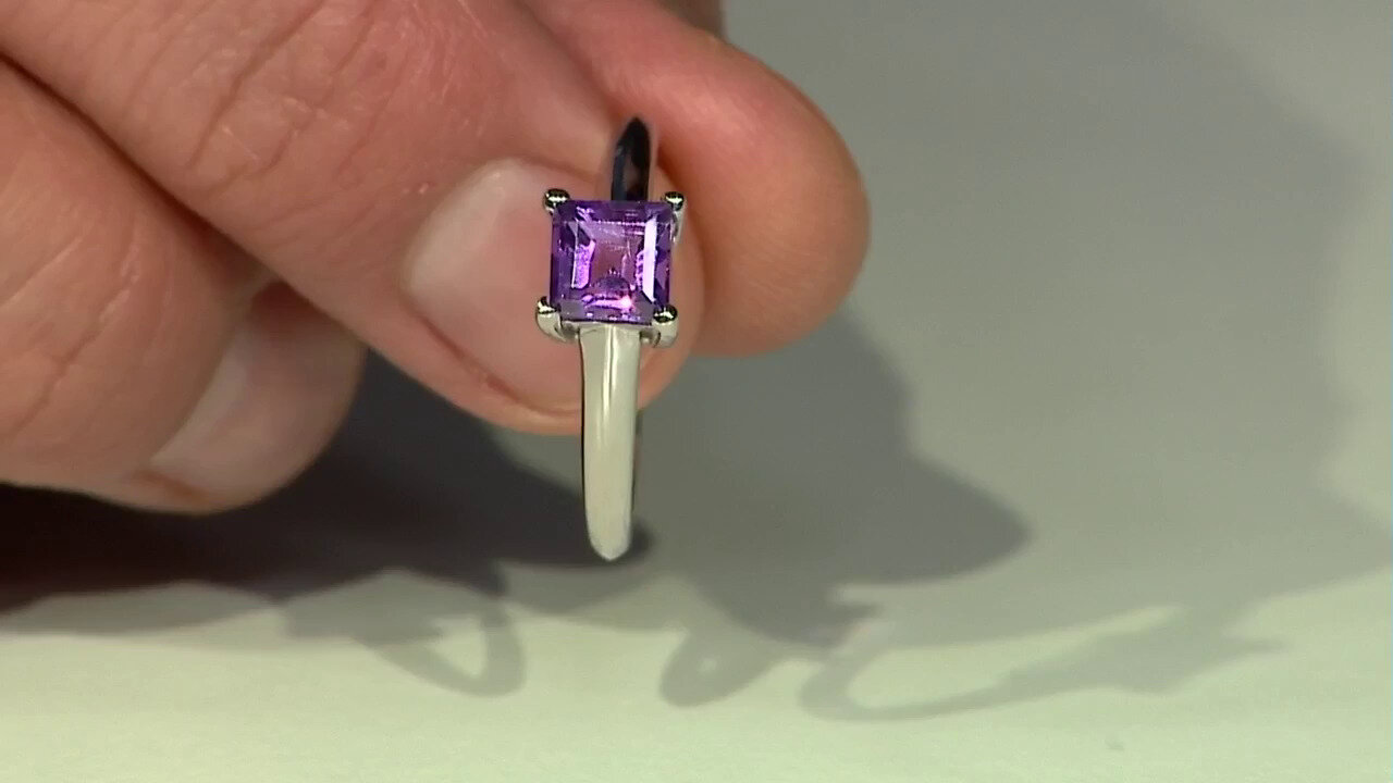 Video Moroccan Amethyst Silver Ring