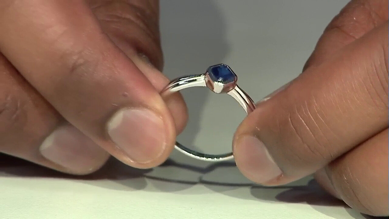 Video Bague en argent et Kyanite du Népal