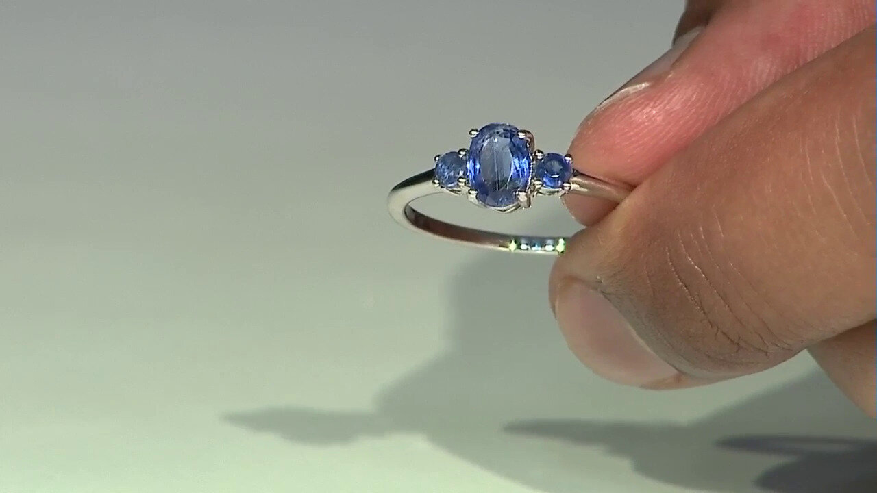 Video Bague en argent et Kyanite du Népal