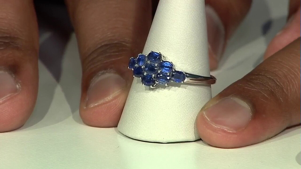 Video Bague en argent et Kyanite du Népal