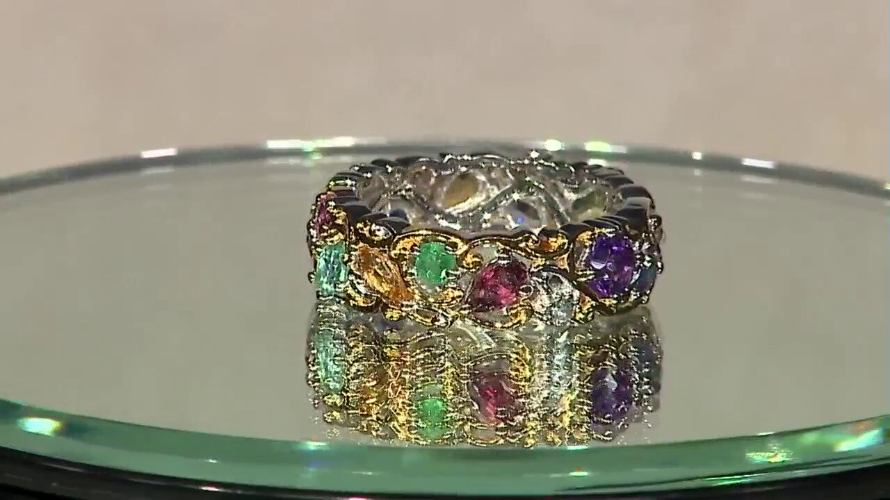 Video Bague en argent et Opale Mezezo (Gems en Vogue)